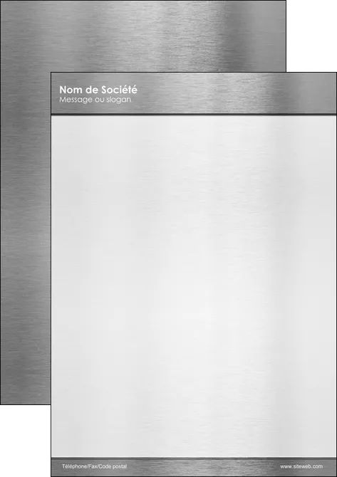 personnaliser modele de flyers securite contexture compact consistance MLGI12650