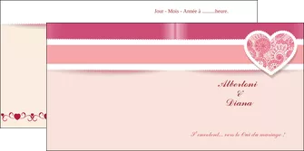 imprimer depliant 2 volets  4 pages  mariage carte mariage carte  de mariage MLGI14052