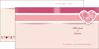 exemple depliant 2 volets  4 pages  mariage carte mariage carte  de mariage MLGI14054