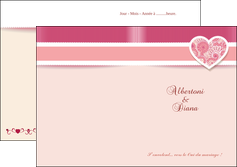 creation graphique en ligne depliant 2 volets  4 pages  mariage carte mariage carte  de mariage MLGI14060