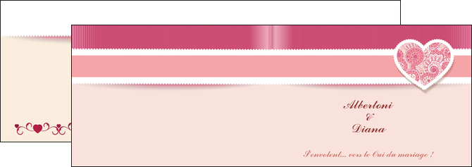 creer modele en ligne depliant 2 volets  4 pages  mariage carte mariage carte  de mariage MLGI14062