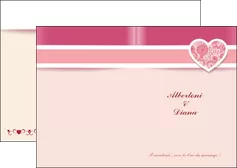 impression depliant 2 volets  4 pages  mariage carte mariage carte  de mariage MLGI14064