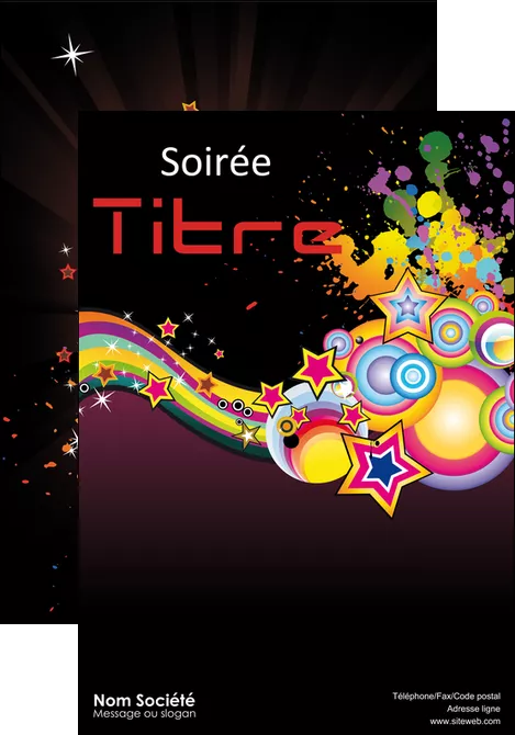 realiser affiche musique abstract audio backdrop MLIGLU14264