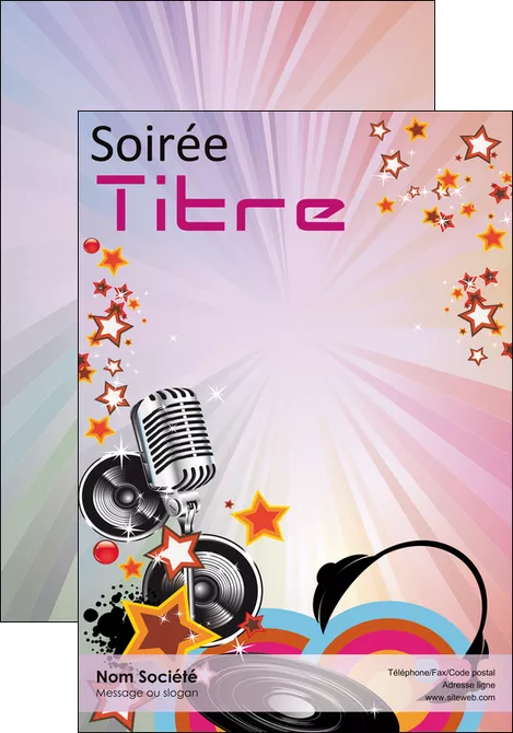 personnaliser modele de affiche jean claude MLIGLU14318