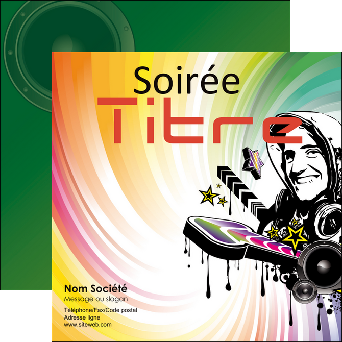 modele en ligne flyers musique abstract audio backdrop MLGI14326