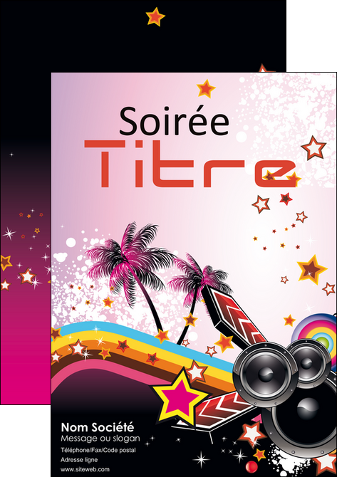 realiser affiche musique abstract audio backdrop MLGI14648