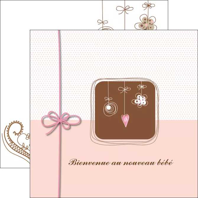 modele flyers invitation naissance faire part de naissance carte de naissance MLGI14748