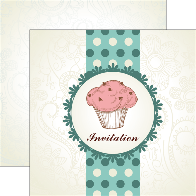 imprimerie flyers carte d anniversaire carton d invitation d anniversaire faire part d invitation anniversaire MIFCH14770
