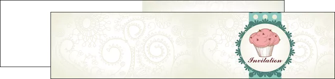 personnaliser modele de depliant 2 volets  4 pages  carte d anniversaire carton d invitation d anniversaire faire part d invitation anniversaire MLGI14772