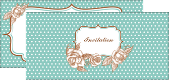 imprimerie flyers carte d anniversaire carton d invitation d anniversaire faire part d invitation anniversaire MIFCH14810