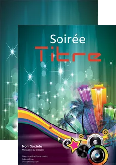 faire modele a imprimer flyers musique abstract audio backdrop MID14864