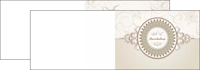 imprimerie depliant 2 volets  4 pages  anniversaire carte carte d anniversaire MLIGLU15014