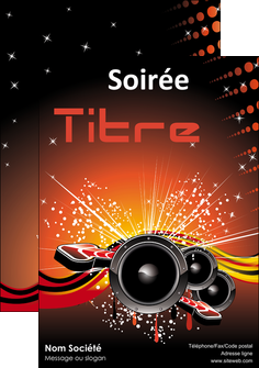 maquette en ligne a personnaliser affiche discotheque et night club abstract background banner MLIG15370