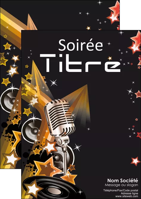 faire modele a imprimer affiche discotheque et night club isco discotheque disk MLIGLU15412