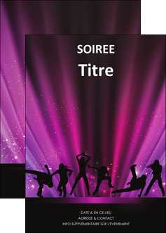 exemple affiche discotheque et night club isco discotheque disk MIFBE15438