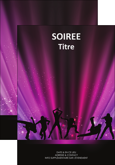 faire modele a imprimer affiche discotheque et night club isco discotheque disk MLIG15440