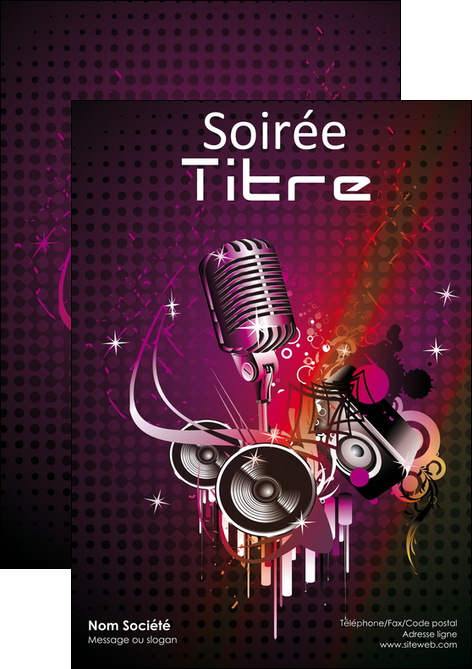modele flyers discotheque et night club abstract adore advertise MLIP15464