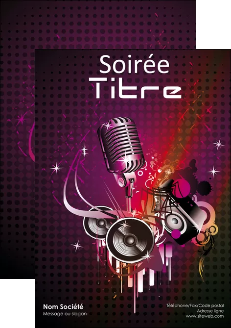 modele flyers discotheque et night club abstract adore advertise MLGI15464