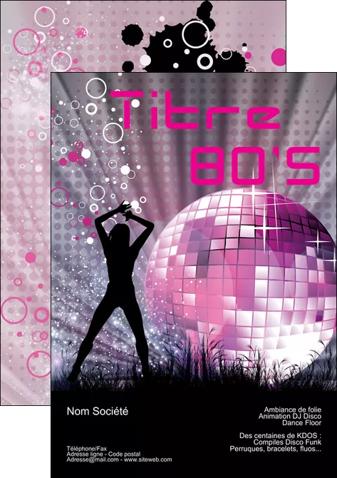modele affiche discotheque et night club abstract background banner MIFLU15476