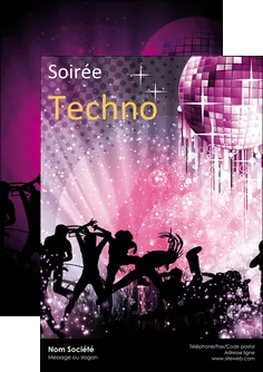 impression flyers discotheque et night club isco discotheque disk MLGI15510