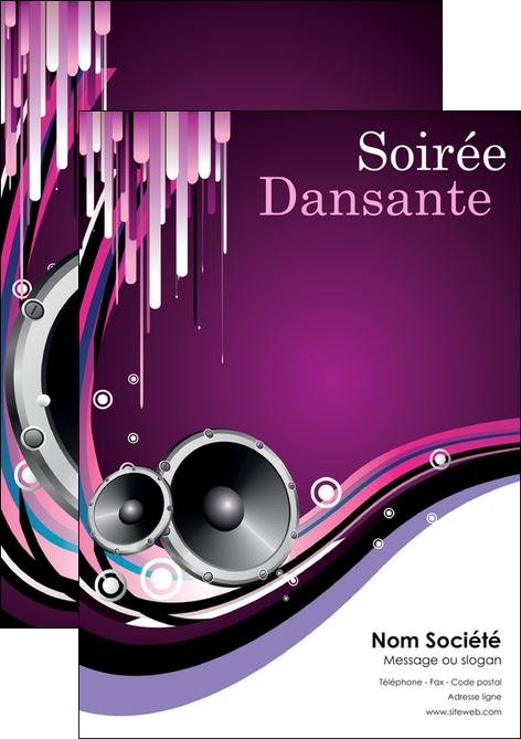 modele en ligne flyers discotheque et night club abstract adore advertise MIFBE15620