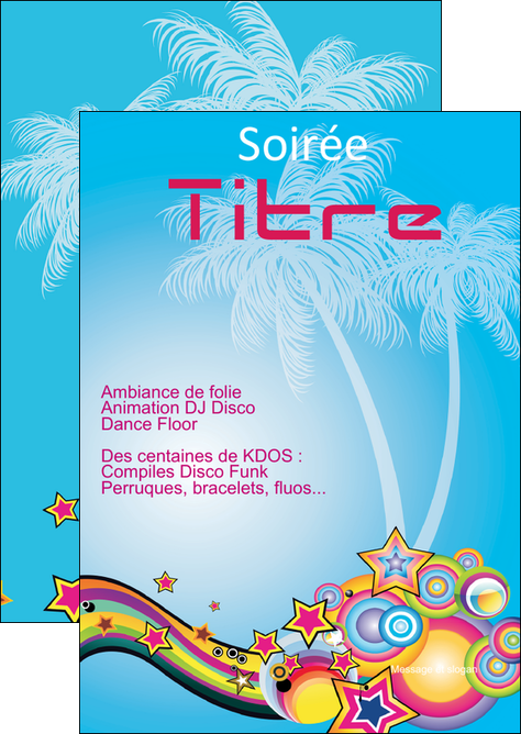 realiser flyers discotheque et night club abstract adore advertise MIF15820