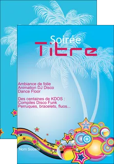 cree affiche discotheque et night club abstract adore advertise MIS15826