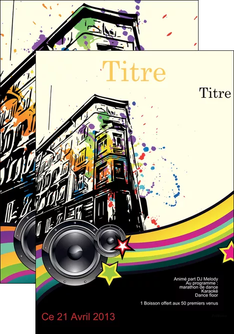 faire affiche discotheque et night club discotheque boite boite de nuit MLIGLU15852