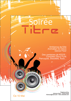 realiser affiche discotheque et night club ambiance ambiance de folie bal MIFBE15898