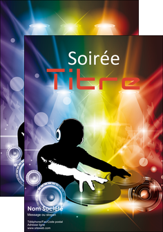 maquette en ligne a personnaliser affiche discotheque et night club soiree bal boite MLGI15940