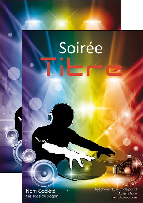 cree flyers discotheque et night club soiree bal boite MLGI15946