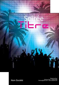realiser affiche discotheque et night club soiree bal boite MIFBE15952