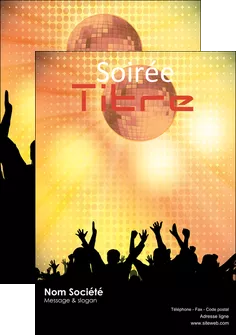 imprimer affiche discotheque et night club son casque baffle MIS15970