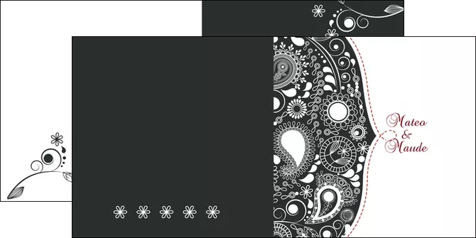 maquette en ligne a personnaliser depliant 2 volets  4 pages  abstract art backdrop MIFLU16556