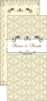 faire modele a imprimer flyers part de mariage floral gris carte de mariage en fleur MLIG16570