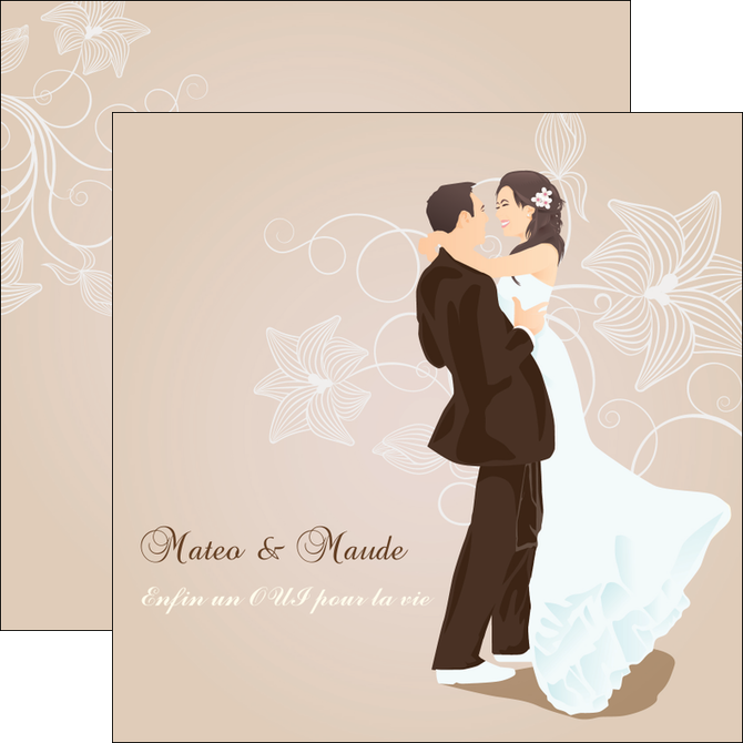faire flyers gris faire part de mariage gris carte de mariage en gris MLGI17506