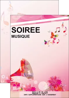 imprimer affiche discotheque et night club soiree musique musical MLGI17556
