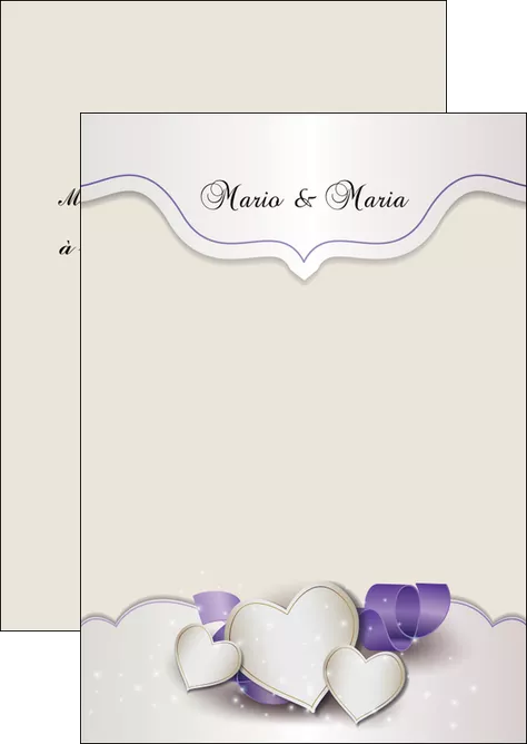 exemple flyers mariage faire part mariage faire part de mariage MLGI17840