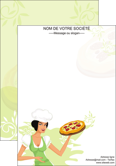 modele en ligne affiche pizzeria et restaurant italien pizza plateau plateau de pizza MIF18462