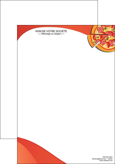 realiser affiche pizzeria et restaurant italien pizza portions de pizza plateau de pizza MIFCH18544