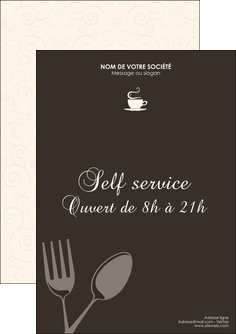 imprimerie flyers bar et cafe et pub cafeteria salon de the buvette MLGI18742