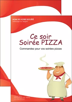 impression flyers pizzeria et restaurant italien pizza pizzeria restaurant pizza MLGI18752