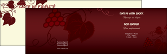 creer modele en ligne carte de visite vin commerce et producteur vin vigne vignoble MIFBE18802