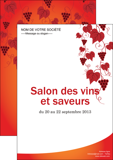 imprimerie affiche vin commerce et producteur raisins grappe de raisins culture de raisins MFLUOO19024