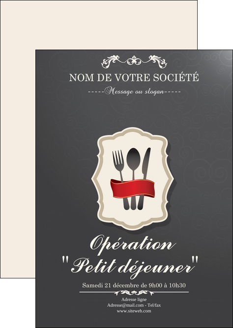 cree flyers restaurant restaurant restauration restaurateur MFLUOO19060