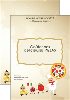 imprimer affiche pizzeria et restaurant italien pizza pizzeria pizzaiolo MIF19252