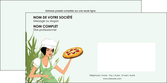 exemple enveloppe pizzeria et restaurant italien pizza portions de pizza plateau de pizza MLGI19334