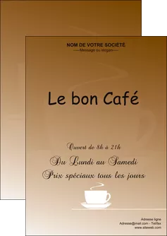 modele flyers bar et cafe et pub cafe salon de the cafeteria MLGI19546