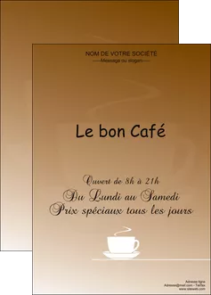 creer modele en ligne affiche bar et cafe et pub cafe salon de the cafeteria MLGI19550