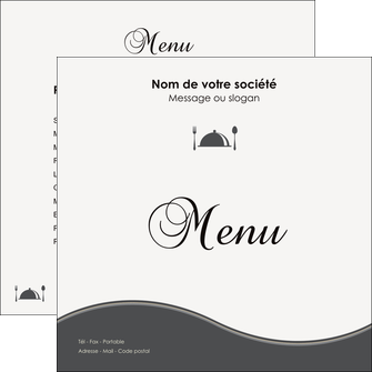modele en ligne flyers restaurant restaurant restauration restaurateur MIFBE19560